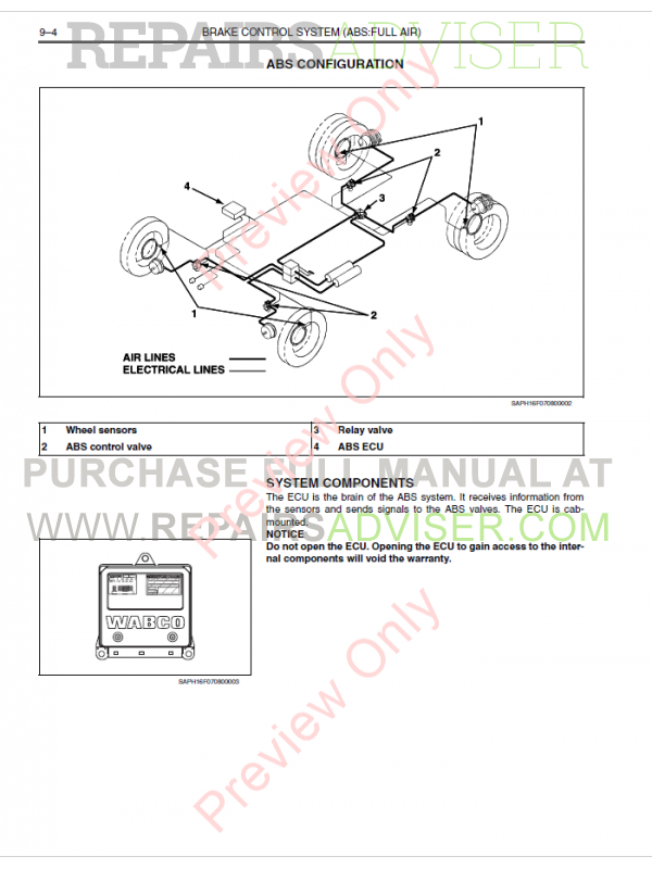 Hino 2017 Trucks 238-358, J08E-VB/WU Engine Manuals Download